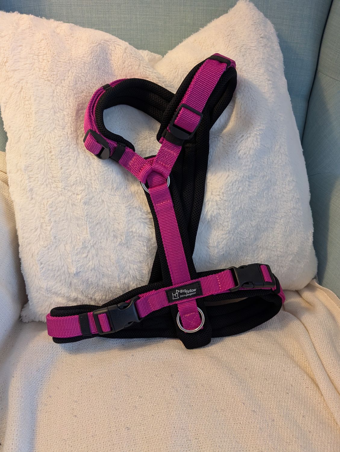 Happy schwarz/lila L