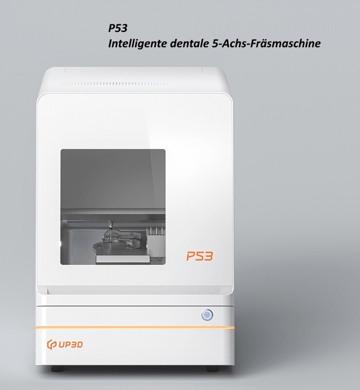 P53 Fräsmaschine (Zirkonia, PMMA, PEEK, Wax) mit CAMSoftware