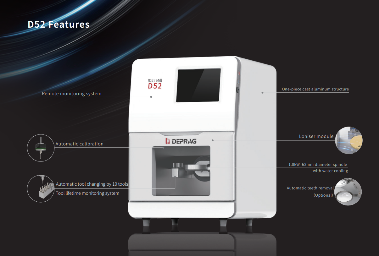 D52 Dry Milling machine