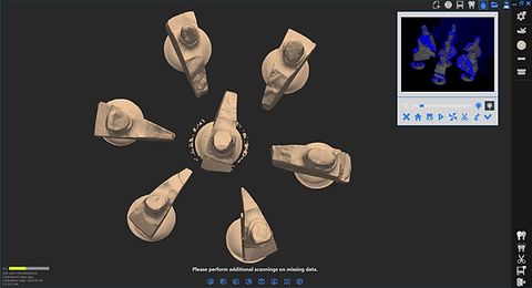 3D Scanner Optic DOF Swing HD 2.0mpx Labor