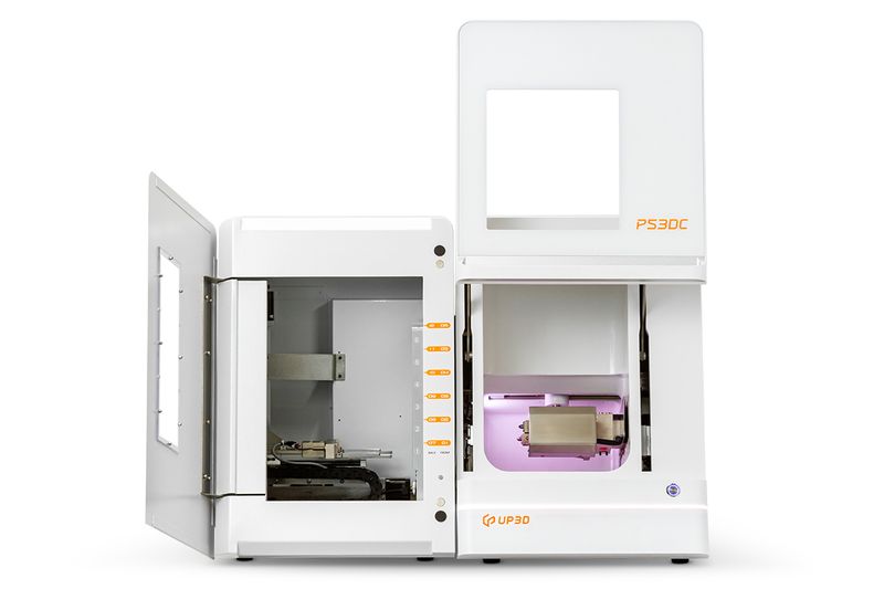 P53DC Milling machine (Zirkonia, PMMA, PEEK, Wax) with CAMSoftware