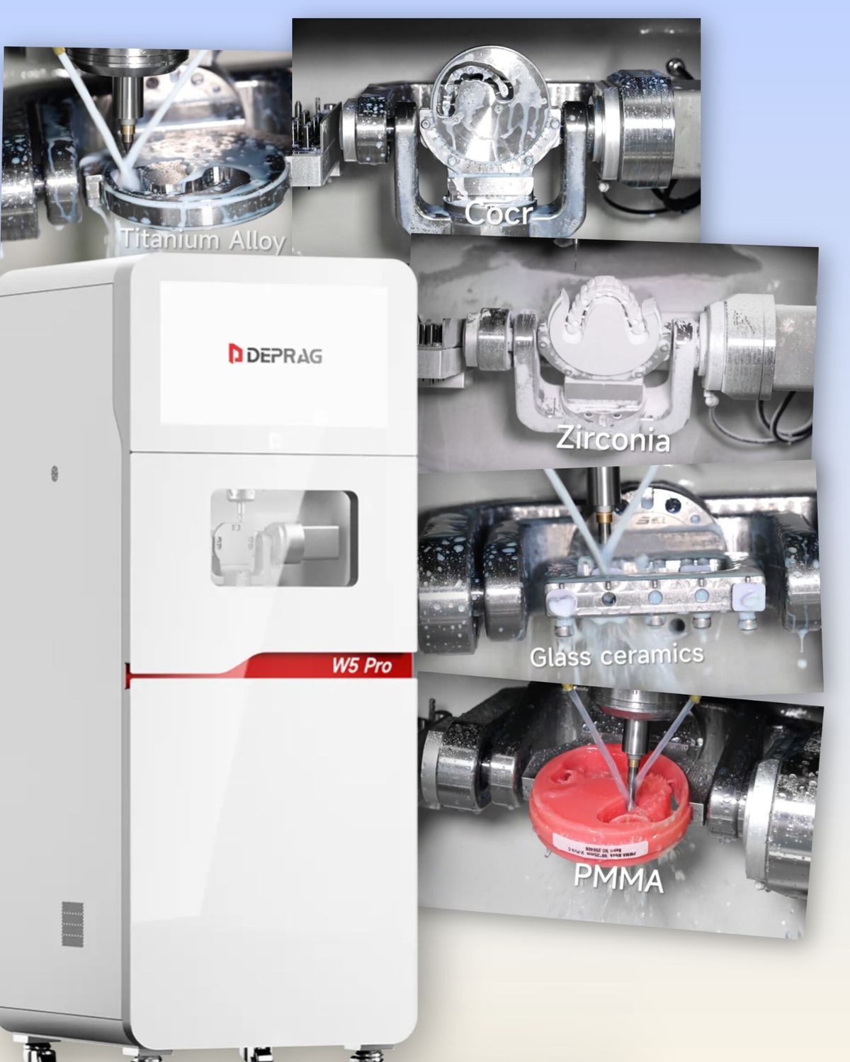 W5-Pro Dry/Wet Milling machine