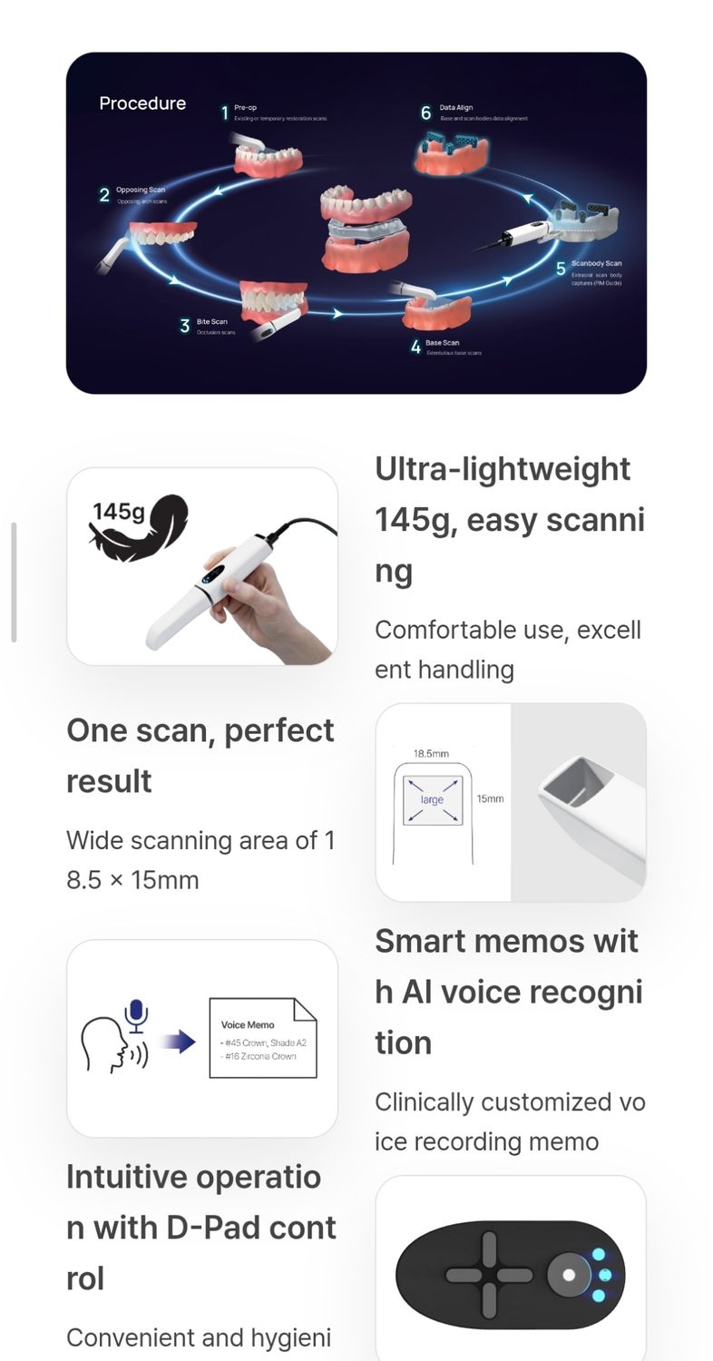3D Scanner DOF Freedom Air