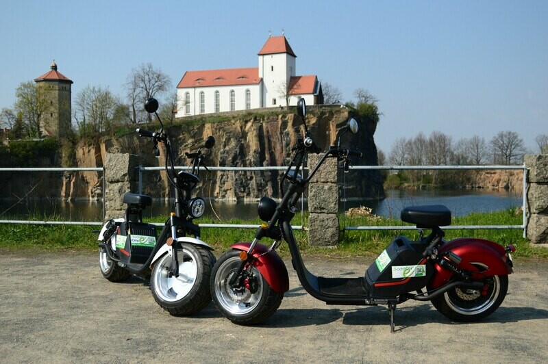 City-e-Scooter 2018 Modell HL 3.0 in 1500 W und  3000 W und  COC