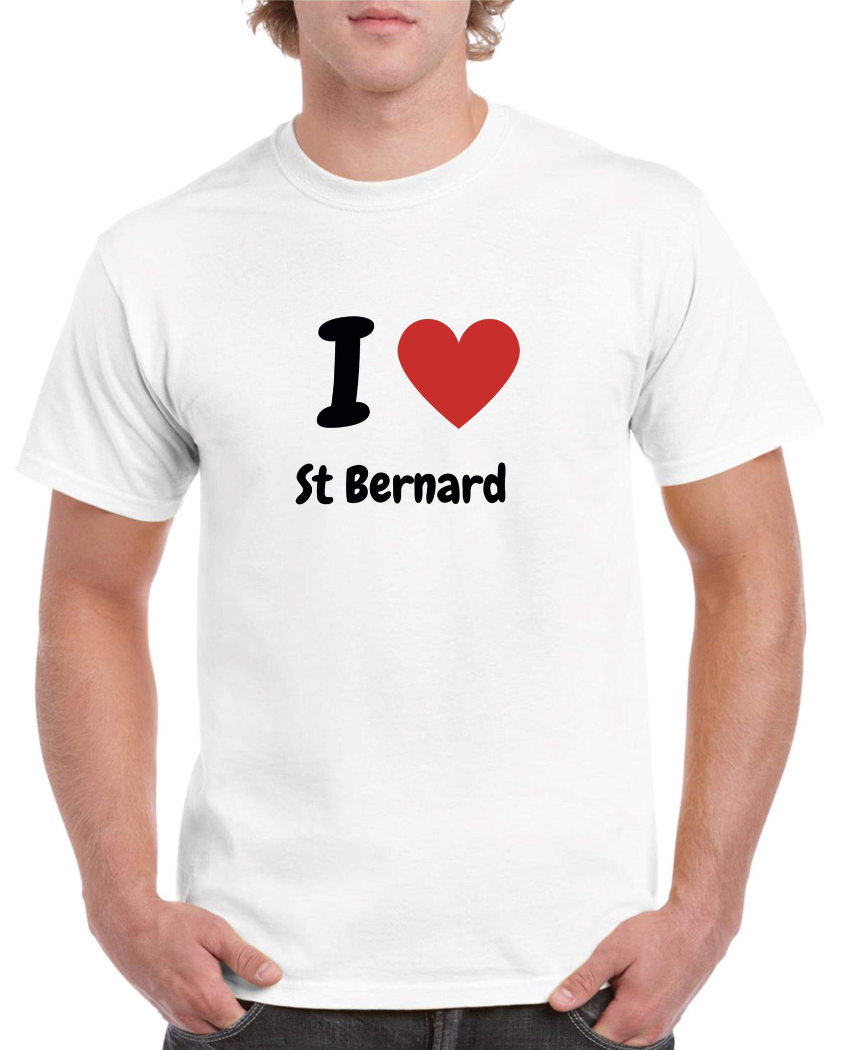 T-shirt póló - kerek-nyakú - fehér - Szentbernáthegyi