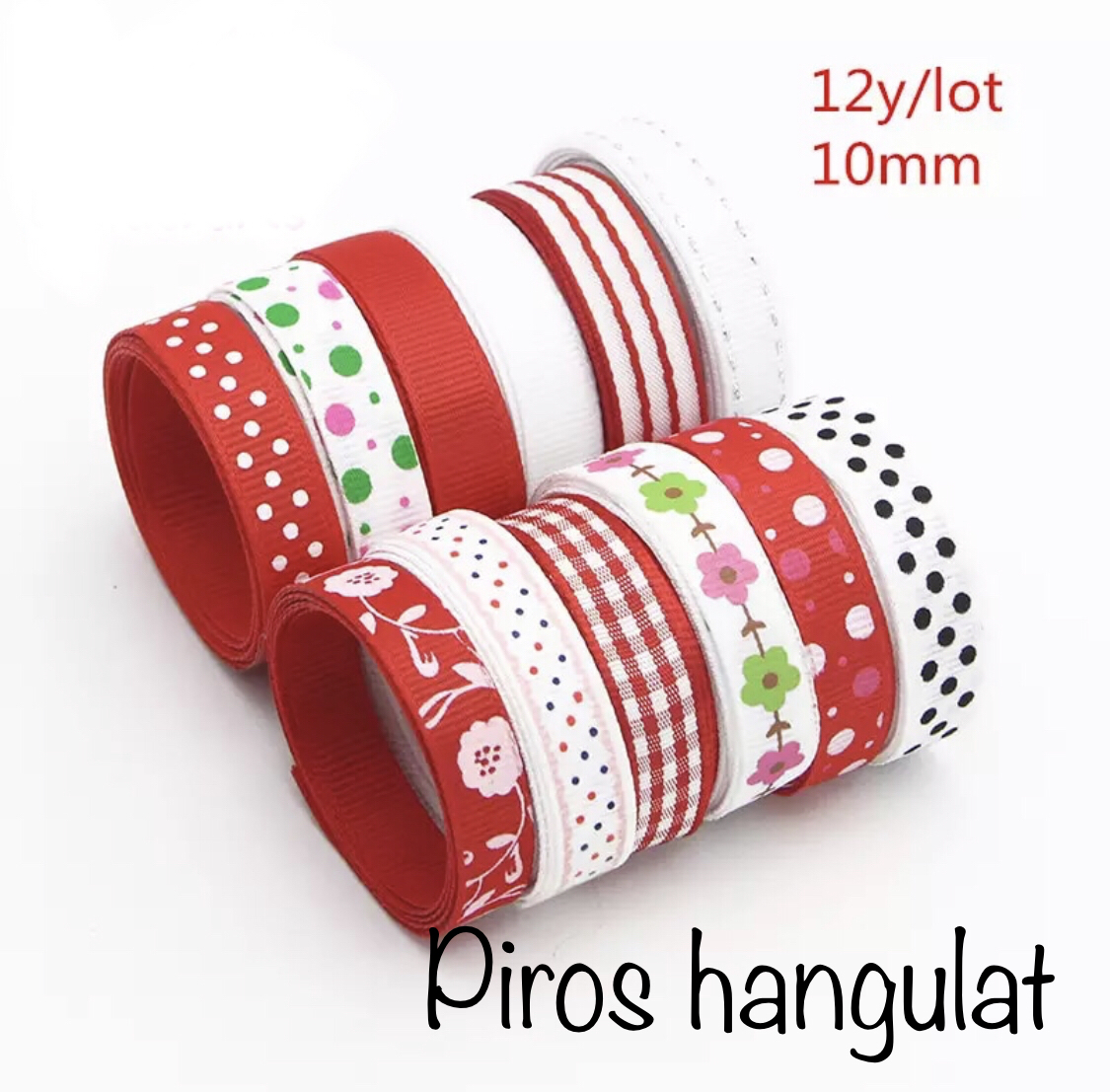 Piros hangulat - vegyes - összesen 12 yard