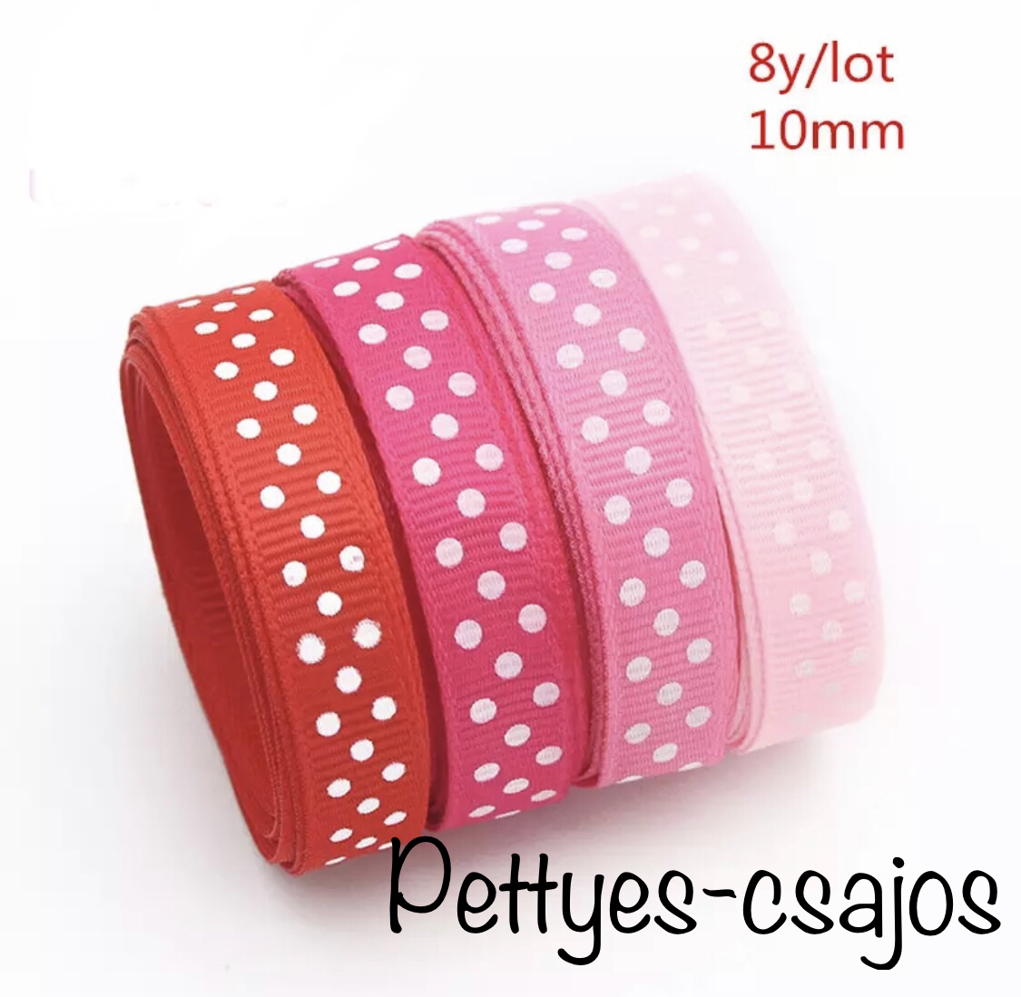 Pettyes-csajos - 4féle csajos pöttyös - összesen 8 yard