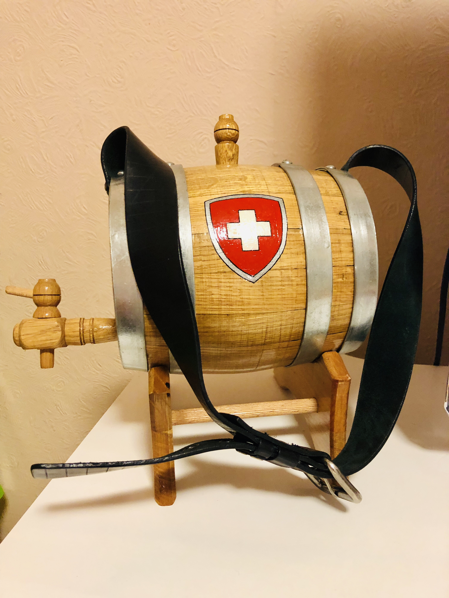 Hordó - tartóval