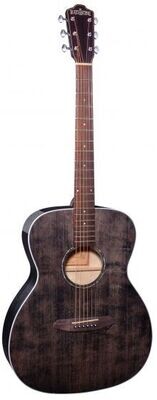Rathbone 2 Solid top Acoustic Guitar - Sitka Spruce Black