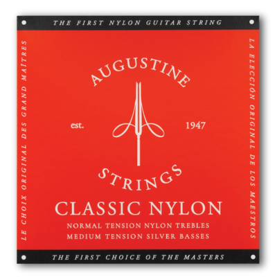 Augustine Paragon Red Fluorocarbon Medium Strings