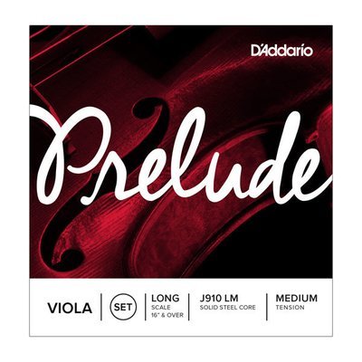 D'Addario Prelude Viola Strings Set Long