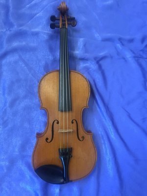 3/4 French Violin C.1910 Unlabelled