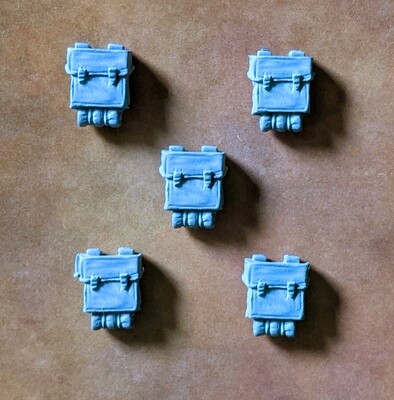 Oldhammer Backpacks - 5 Army Packs