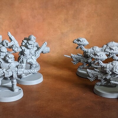 BUG HUNT SET! 10 Heavy Troopers and 20 Xenos