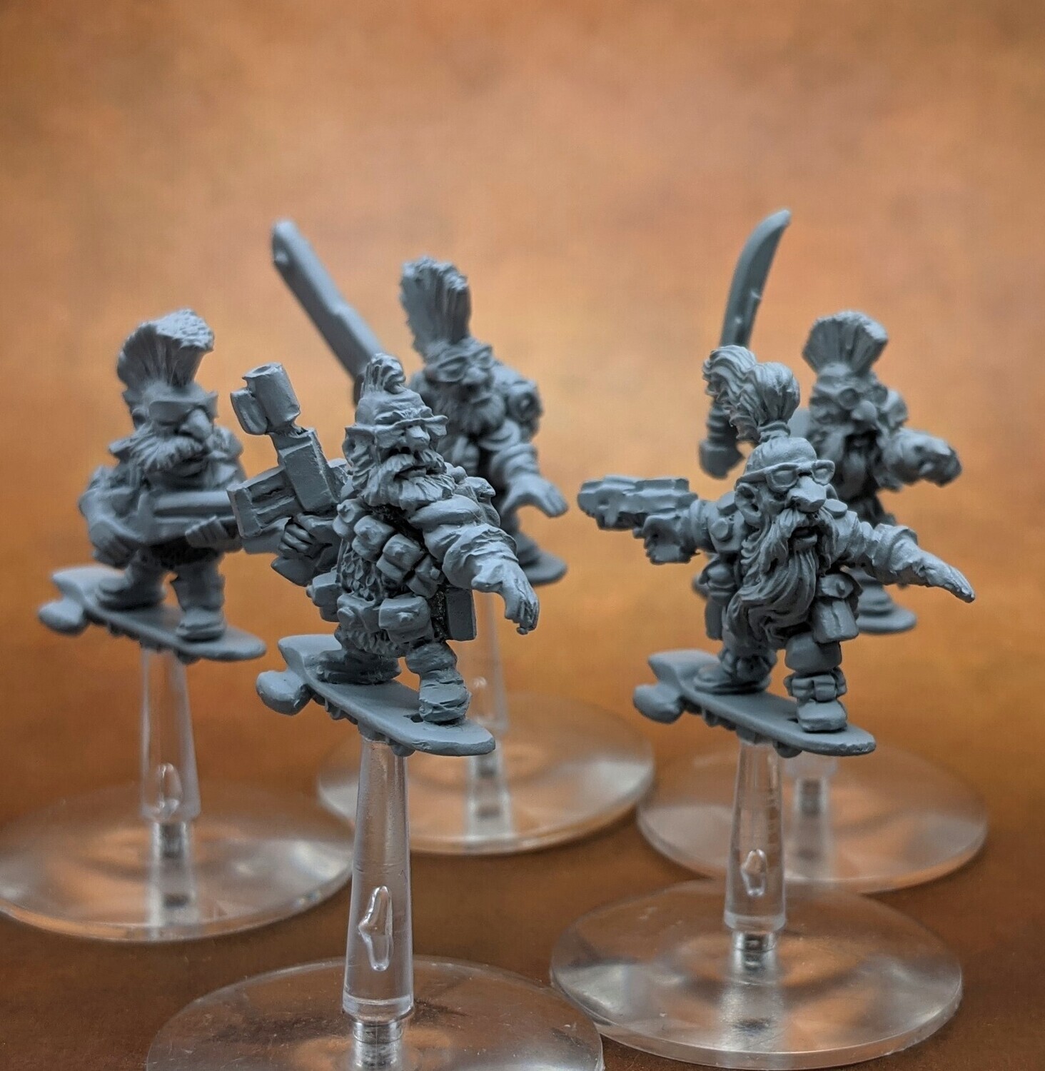 Space Dwarf Skyboards - 5 Skyboards