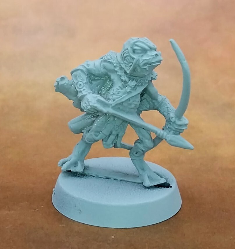 Oldhammer Frog-man Warriors Collection (12)