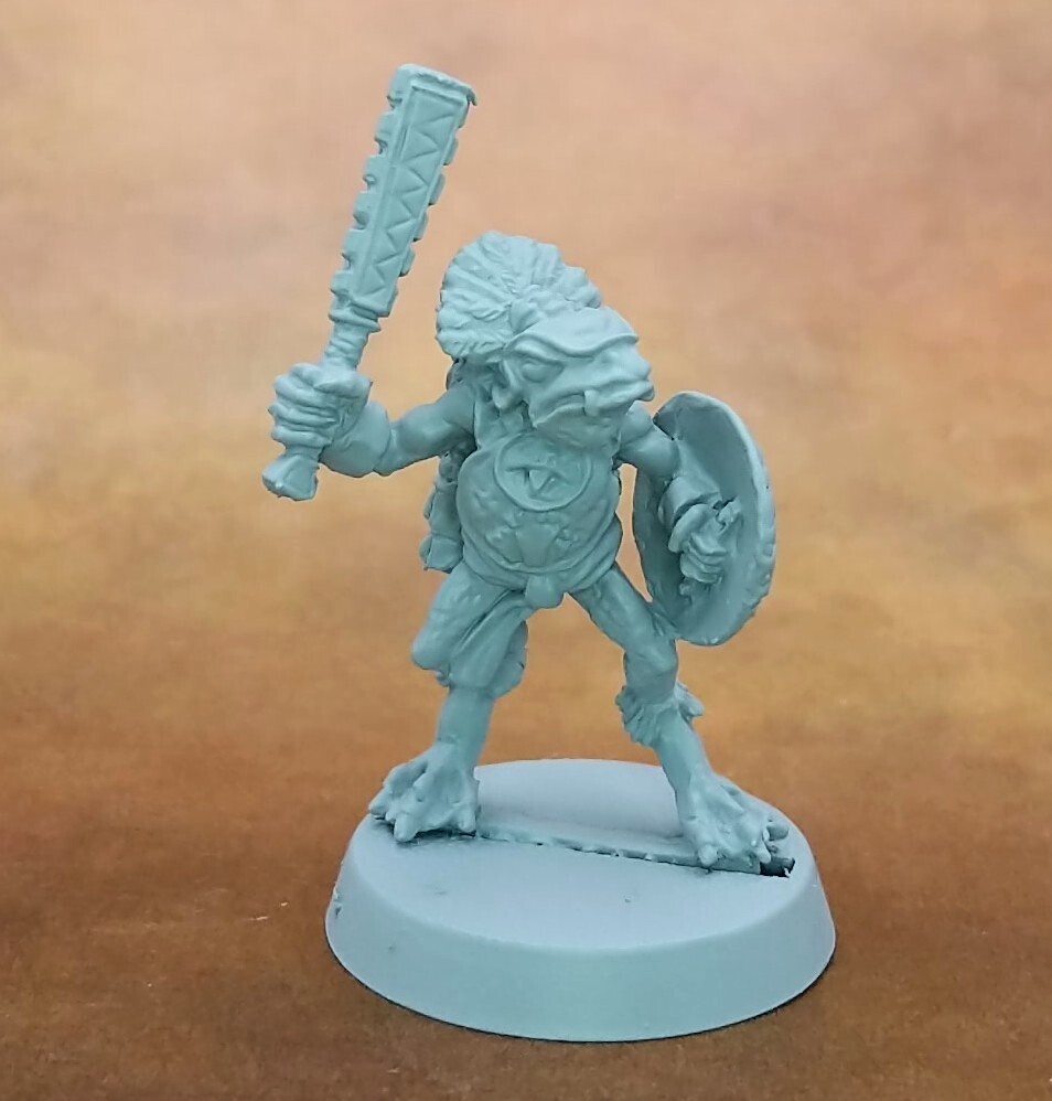 Oldhammer Regiment Frog-man Warriors (20)