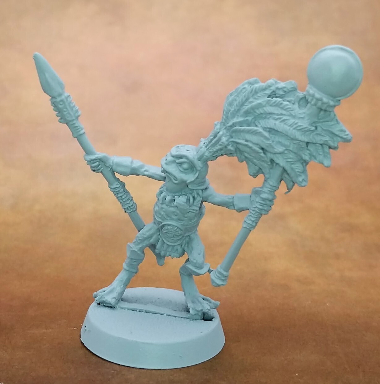 Oldhammer Regiment Frog-man Warriors (20)