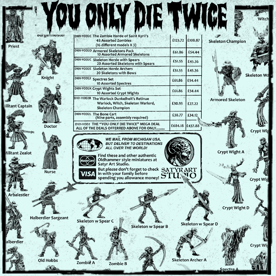 You Only Die Twice MEGA DEAL!