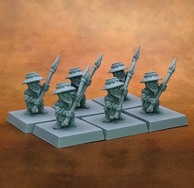 Oldhammer Gnome Spearmen Pack (6)