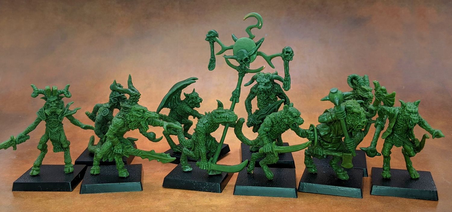 Beastmen Menagerie (10) (LIMITED!)