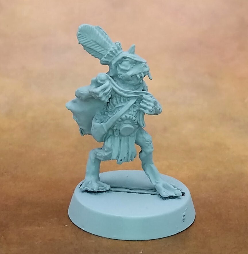 Oldhammer Frog-man Warriors Collection (12)