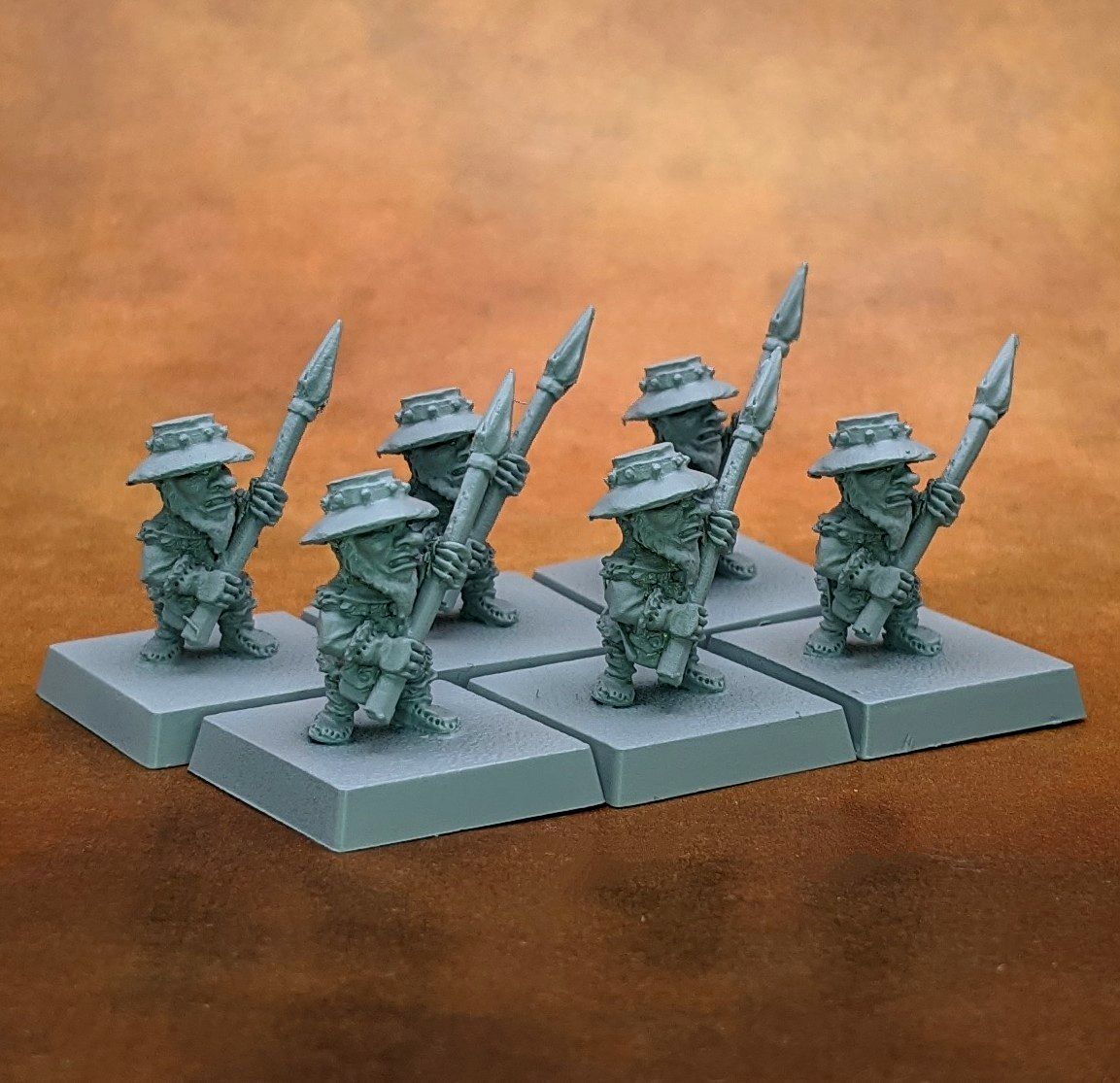 Oldhammer Gnome Spearmen Pack (6)