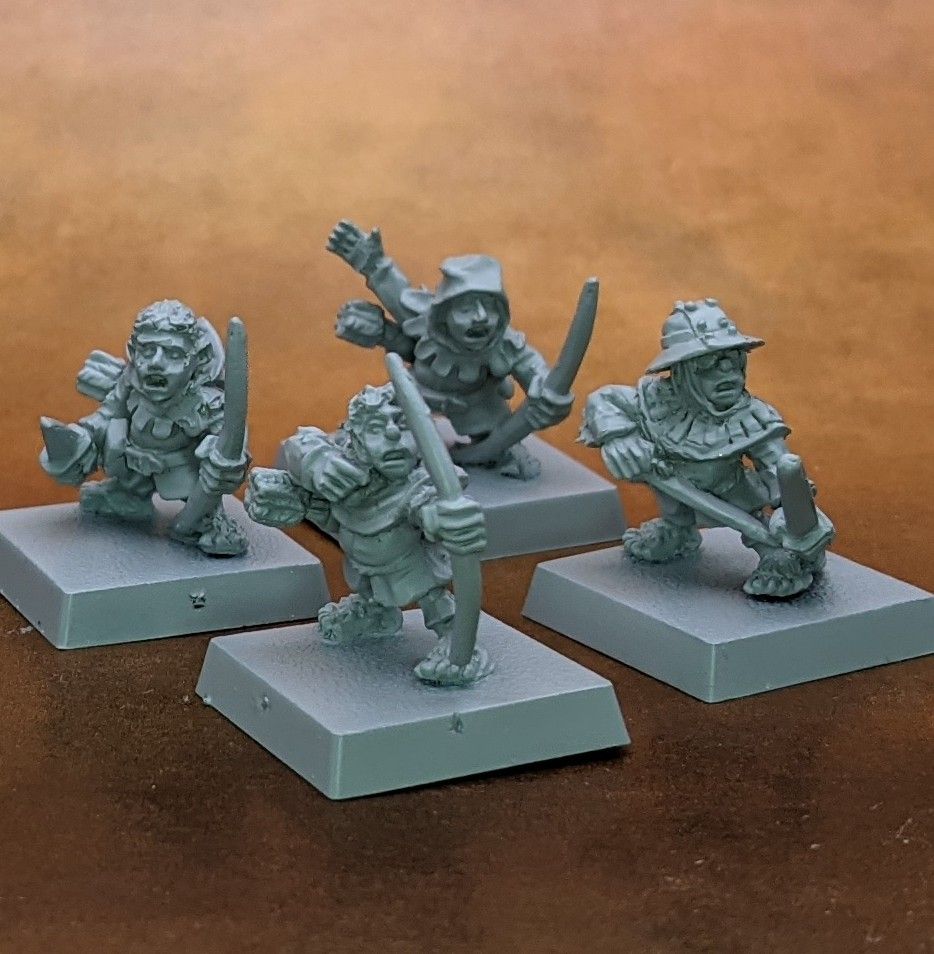 Halflings, East Shilling Shooters Archers (4)