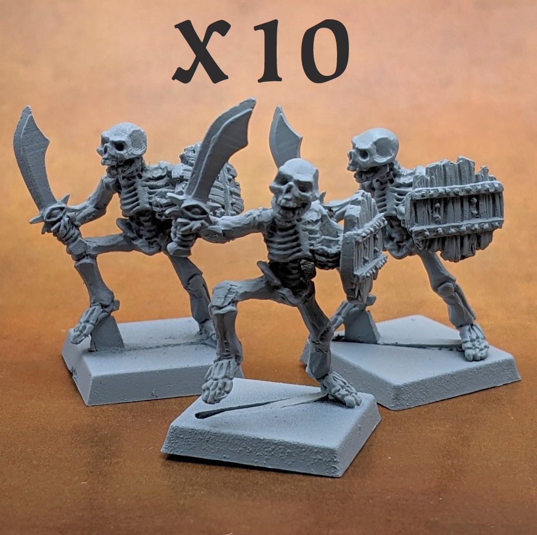 Skeleton Swordsmen (10)