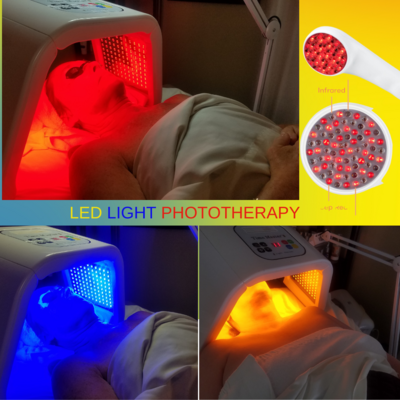 LED Red & Blue Light Phototherapy