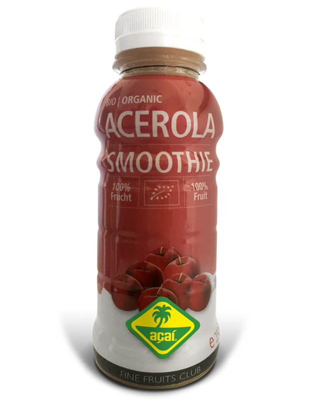 Acerola Bio succo  - 100% polpa di frutta naturale, bevanda funzionale