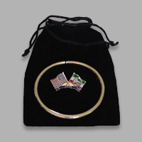 Bracelet and Lapel Pin Set