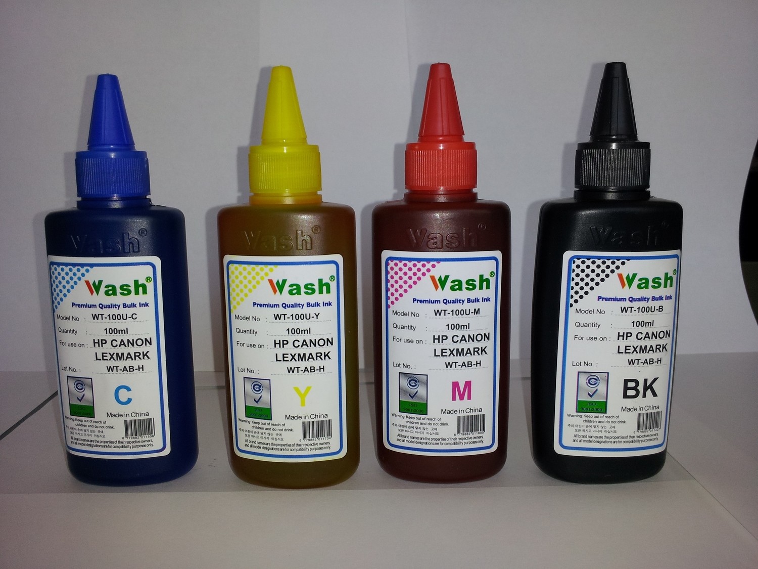 TINTA 100 ML CANON/HP/LEXMARK WASH