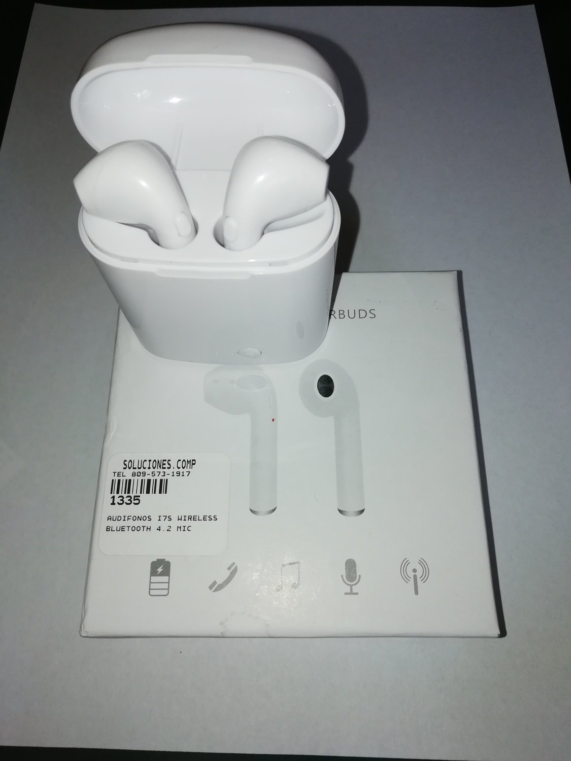AUDIFONOS WIRELESS EARBUDS Mic Hands-Free