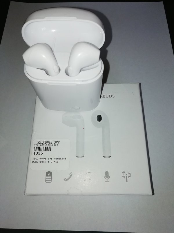AUDIFONOS WIRELESS EARBUDS Mic Hands-Free