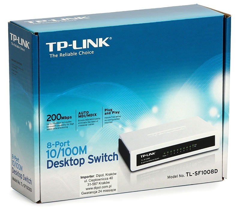 Switch Tp-Link 8 Puertos