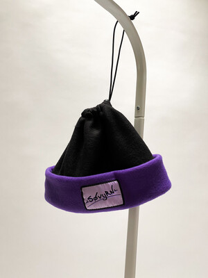 Sinch Top Beanie/Facemask Black/Purple