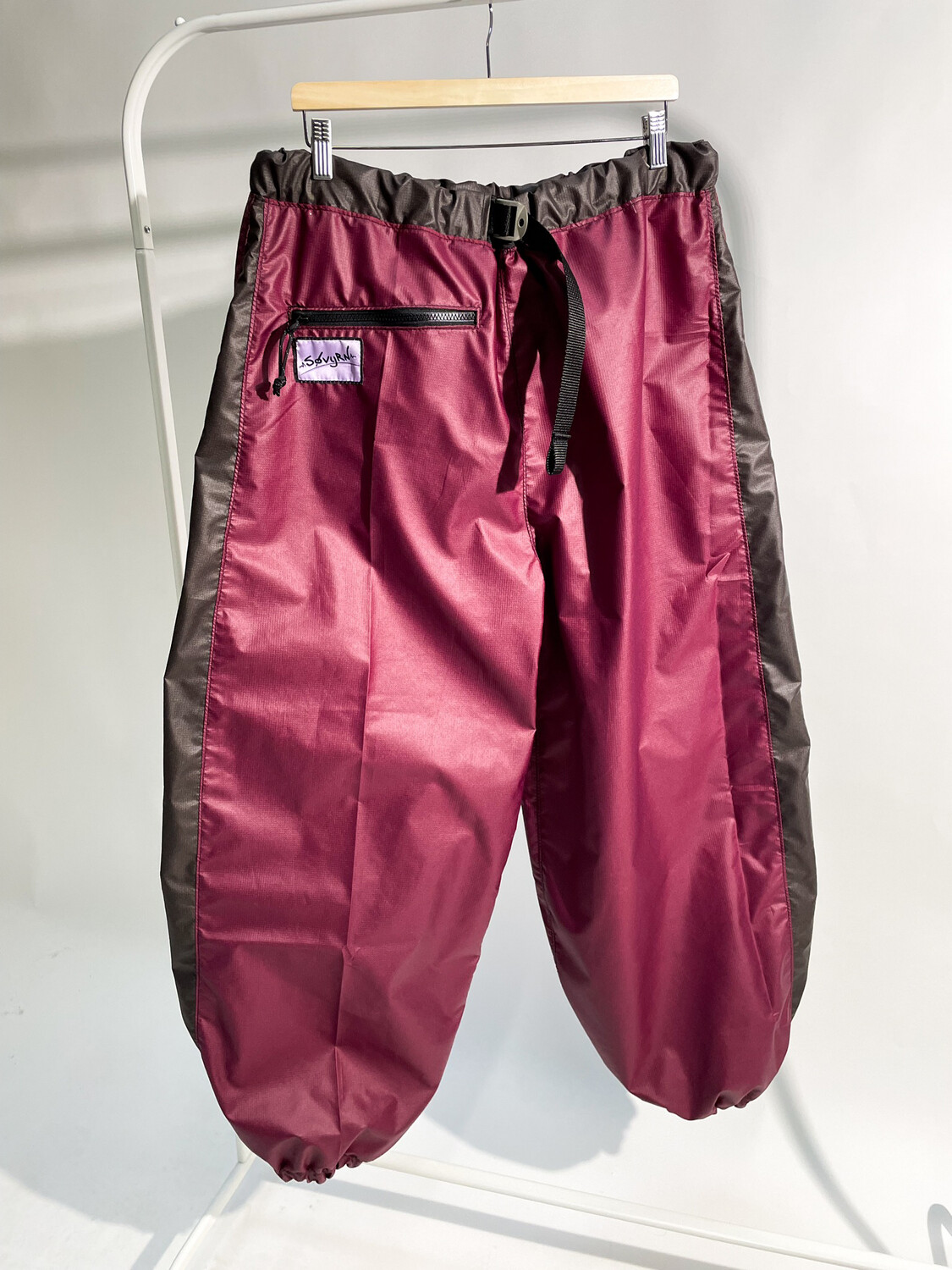 1/1 Chute Pants Maroon/Brown Sz. L