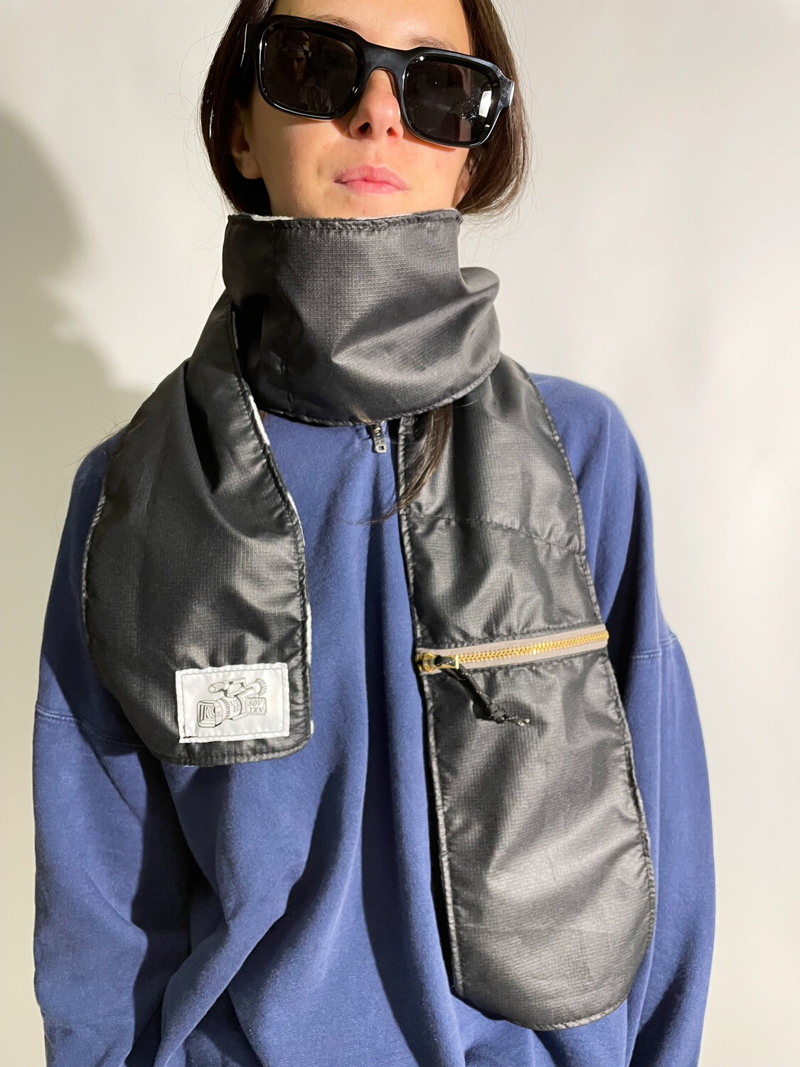 1/1 Tech Scarf Black/Checker