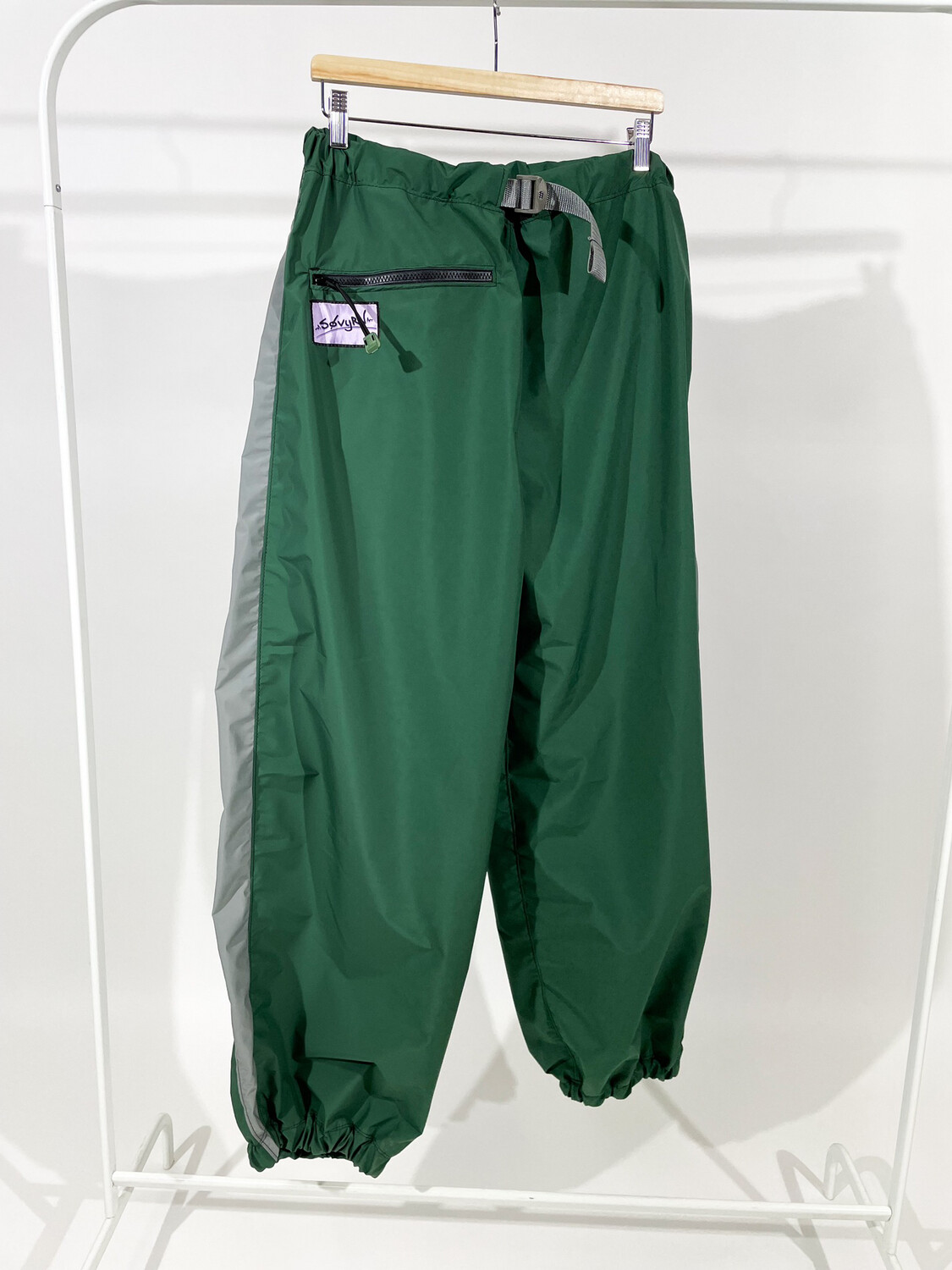 Chute Pants Green/Grey Sz. L