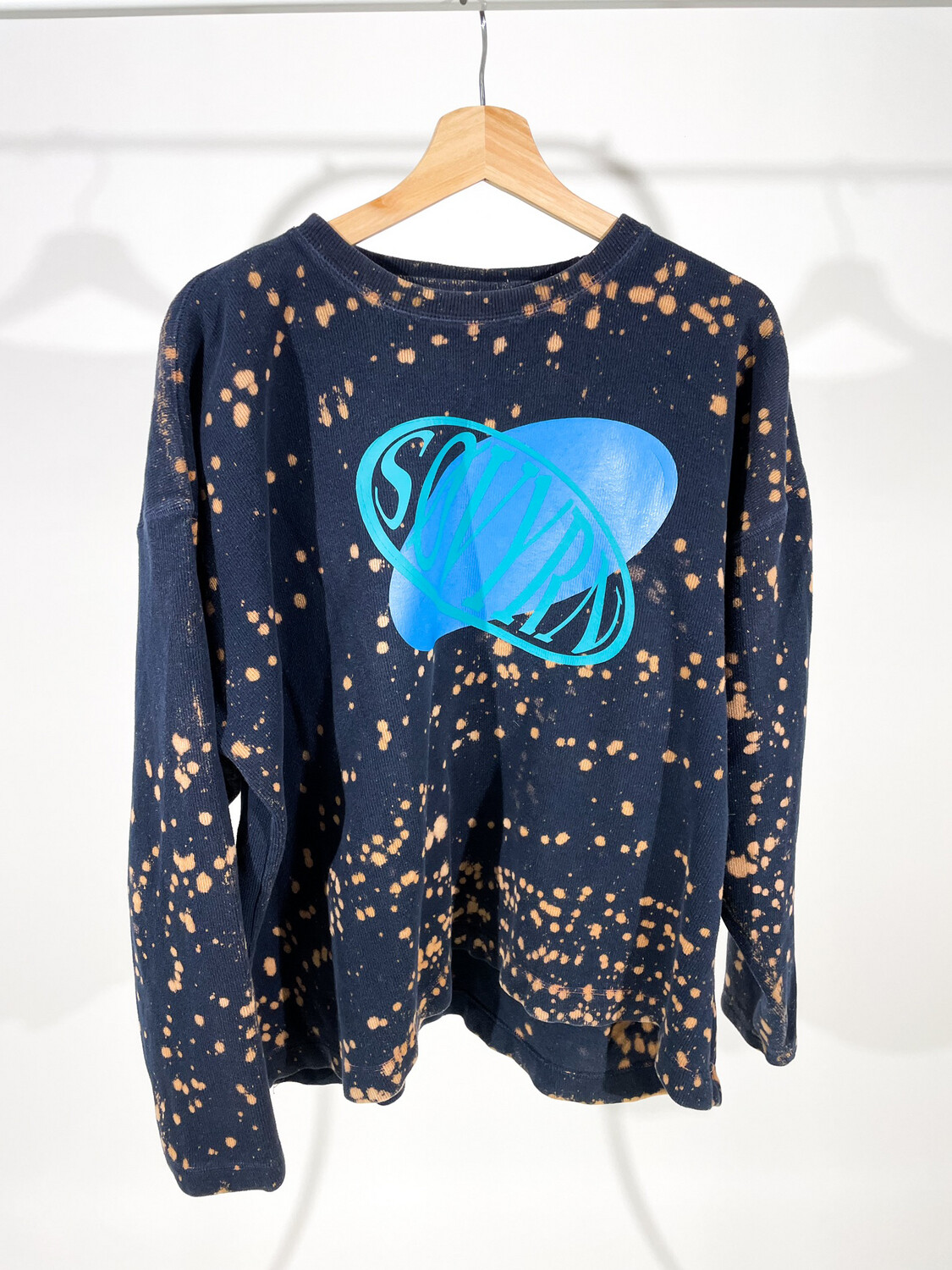 Bleached Long Sleeve Sz. L 1/1 Blue