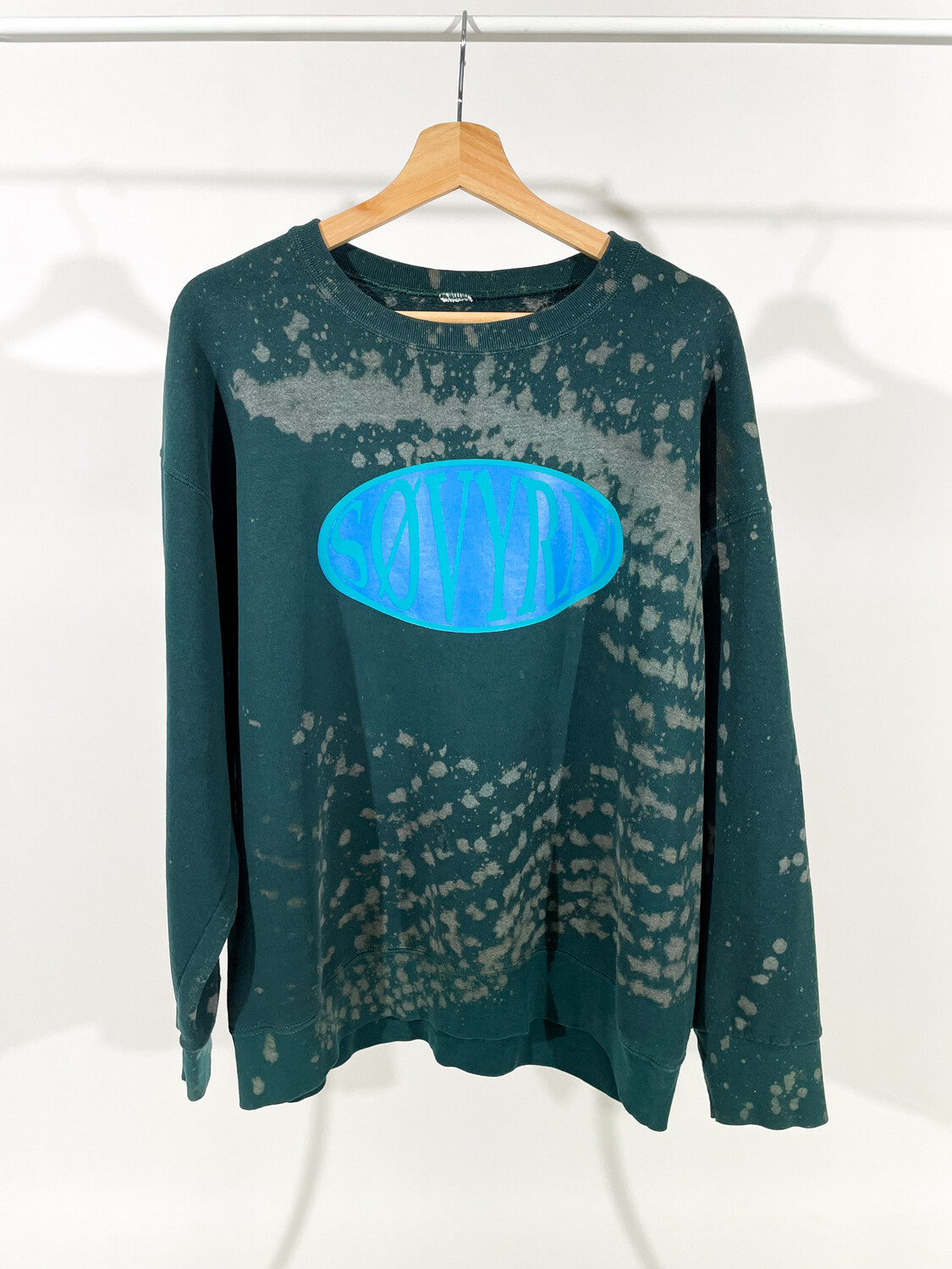 Bleached Long Sleeve 1/1 Sz. L Green