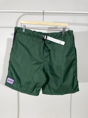 Forest Green Anytime Shorts Sz. L Adjustable