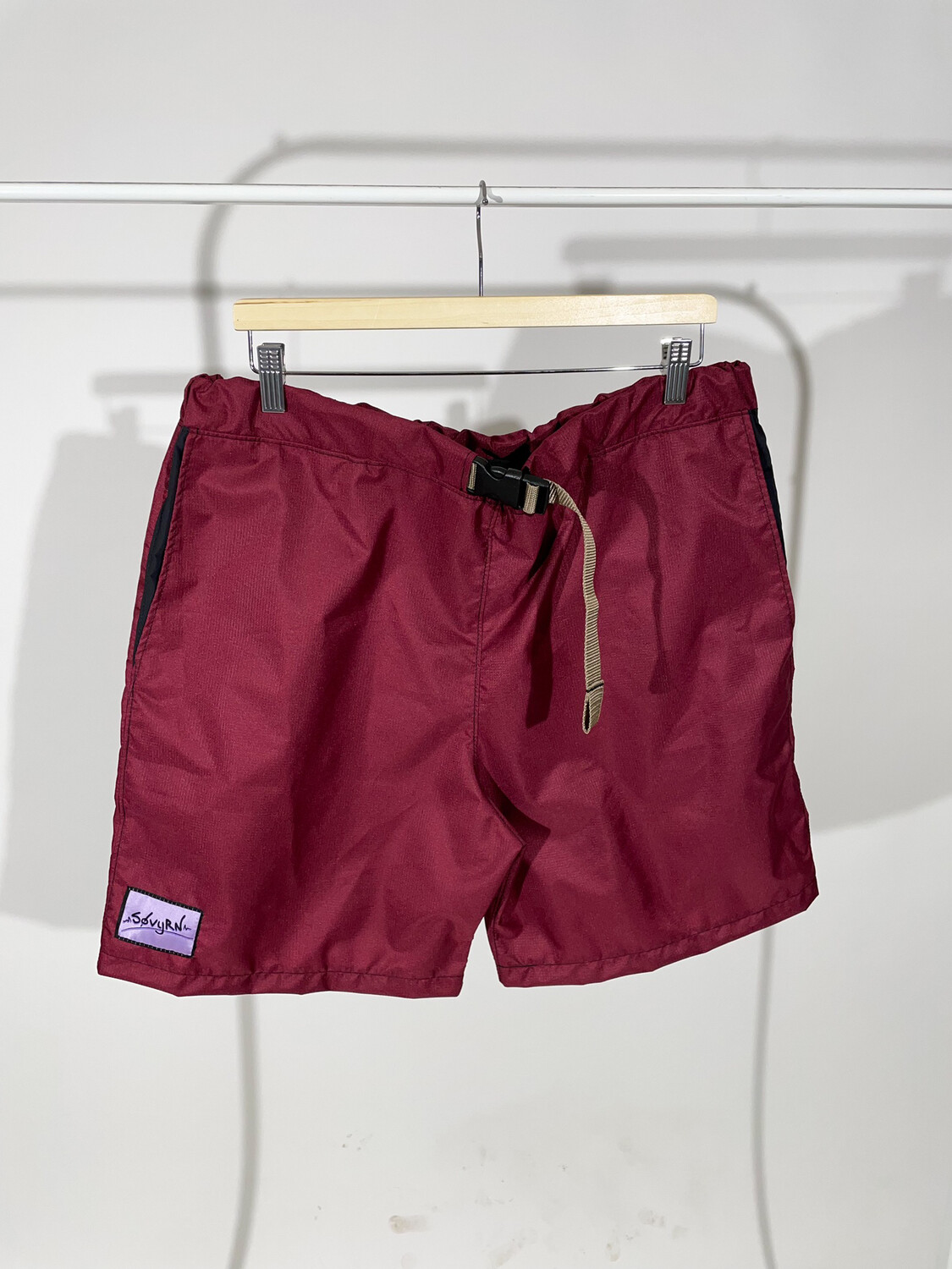 Maroon Anytime Shorts Sz. L Adjustable 
