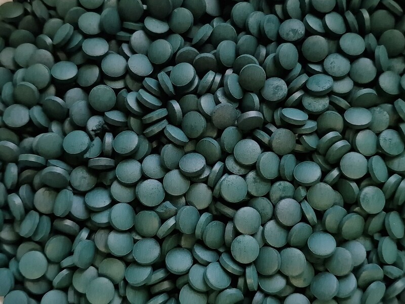 Spirulina tabletter