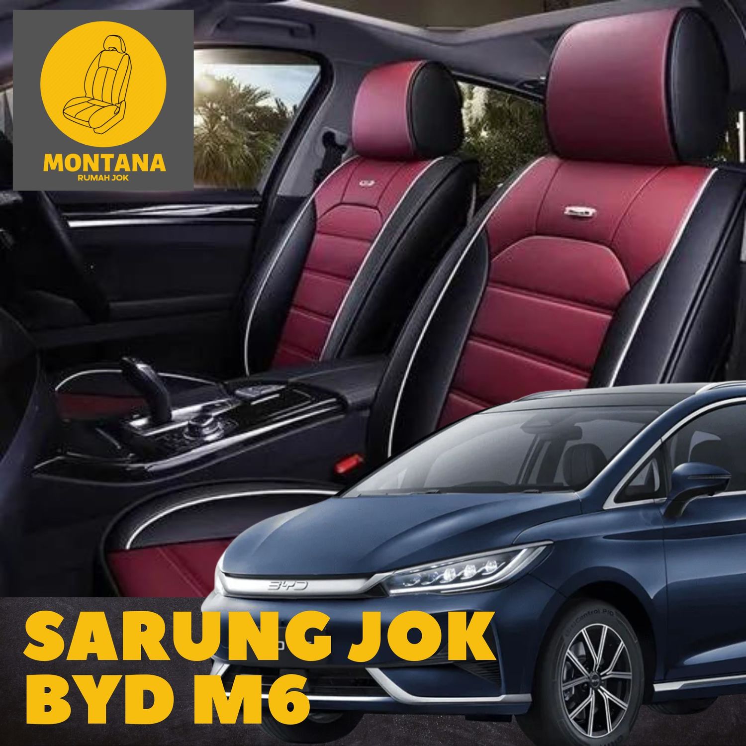 Sarung Jok BYD M6 (All Variants)