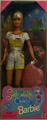 Sidewalk Chalk Barbie
