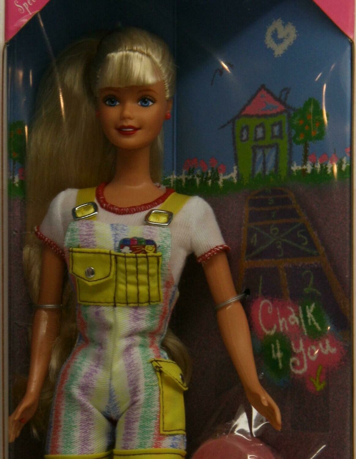 Sidewalk Chalk Barbie