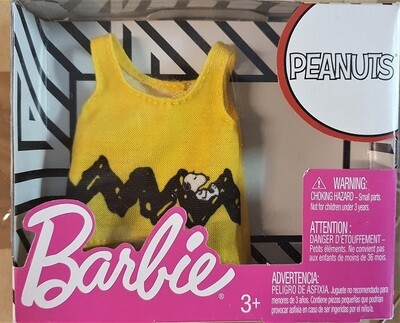 Barbie Peanuts Fashion Top