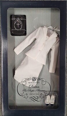 Diana, White Suit Ensemble with Rosary.​